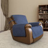 Picture of Easy-Going Oversized Recliner Chair Cover Reversible Couch Cover Sofa Cover for Dogs Water Resistant Furniture Protector with Elastic Strap for Pet (Oversized Recliner, Dark Blue/Ivory)