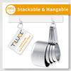 Picture of TILUCK Stainless Steel Measuring Cups & Spoons Set, Cups and Spoons,Kitchen Gadgets for Cooking & Baking (Medium)