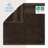 Picture of Cotton Paradise 100% Cotton Turkish Washcloths for Bathroom 4 Piece Soft Absorbent Small Hand Face Towels Fluffy Wash Rags for Body, Brown Wash Cloths