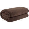 Picture of Cotton Paradise Oversized Bath Sheet, 100% Cotton 40x80 Clearance Bath Towel Sheet, Turkish Extra Large Bath Towel for Bathroom, Brown Bathsheet