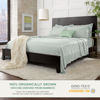 Picture of Full Sheets by Pure Bamboo, Genuine 100% Organic Viscose Derived from Bamboo Bed Sheet Set, Luxuriously Soft & Cooling, Double Stitching, Lifetime Quality Promise (Full, Sea Glass)
