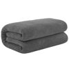 Picture of Cotton Paradise Oversized Bath Sheet, 100% Cotton 40x80 Clearance Bath Towel Sheet, Turkish Extra Large Bath Towel for Bathroom, Dark Gray Bathsheet