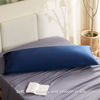 Picture of Bedsure Body Pillow Cover - Rayon Derived from Bamboo, Long Cooling Pillow Cases for Hot Sleepers, Soft & Breathable Body Pillow Pillowcase with Envelope Closure, 1 Pack, Navy, 20x54 Inches