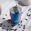 Picture of Beast 10 oz Tumbler Stainless Steel Vacuum Insulated Coffee Ice Cup Double Wall Travel Flask (Rainbow)