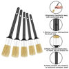 Picture of HMPLL 10pcs Car Detailing Kit, Premium Detailing Brush Set Includes 5 Soft Car Detailing Brushes, 3 Wire Brush, 2 Air Vent Brush for Cleaning Car Interior and Exterior Detailing, White