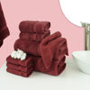Picture of Chakir Turkish Linens | Hotel & Spa Quality 100% Cotton Premium Turkish Towels | Soft & Absorbent (8-Piece Towel Sets, Cranberry)