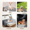Picture of gogobunny 100% Double Sided Waterproof Dog Blanket Soft Pet Bed Cover Reversible Protect Furniture Couch Sofa Car for Puppy Cat Kids (Dark Grey/Light Grey, 30x80 Inch (Pack of 1))