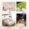Picture of gogobunny 100% Double-Sided Waterproof Dog Bed Cover Pet Blanket Sofa Couch Furniture Protector for Puppy Large Dog Cat, Reversible (30x90 Inch (Pack of 1), Dark Beige/Light Beige)