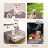 Picture of gogobunny 100% Double Sided Waterproof Dog Blanket Soft Pet Bed Cover Reversible Protect Furniture Couch Sofa Car for Puppy Large Dog Cat (Dark Sea Fog/Light Sea Fog, 32x53 Inch (Pack of 1))