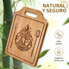 Picture of AceThrills Regalos para Papa - Tabla de Cortar de Bambú Grabada 12.3"L x 8.7"W x 0.4"Th - Regalos Para Papa Dia Del Padre, Regalos de CumpleañOs para Papá, Regalos de Navidad
