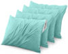 Picture of Utopia Bedding Waterproof Pillow Protector Zippered (4 Pack) King Spa Blue - Bed Bug Proof Pillow Encasement 20 x 38 Inches