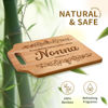 Picture of AceThrills Nonna Gifts - Engraved Bamboo Cutting Board 12.3"L x 8.7"W x 0.4"Th - Nonna Mothers Day Gifts, Gifts for Nonna Christmas Gifts, Nonna Gifts from Grandkids