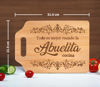 Picture of AceThrills Abuelita Gifts in Spanish - Engraved Bamboo Cutting Board 12.3"L x 8.7"W x 0.4"Th - Gifts for Abuelita, Regalo Para Abuelita, Abuelita Mothers Day Gifts, Abuelita Christmas Gifts