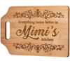 Picture of AceThrills Mimi Gifts - Engraved Bamboo Cutting Board 12.3"L x 8.7"W x 0.4"Th - Mimi Gifts for Grandma, Birthday Gifts for Mimi from Grandkids Granddaughter Grandson