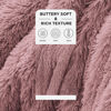 Picture of Bedsure Fluffy Dusty Pink Blankets Queen Size for Bed, Thick Sherpa Faux Fur Fleece Fuzzy Plush Winter Warm Soft Full Queen Blankets, Bedroom Decor Pink Gifts Cozy Gifts for Women Men, 90x90