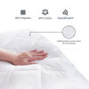 Picture of Amazon Basics Hypoallergenic Quilted Mattress Topper Pad, 18 Inches Deep, Twin XL, White