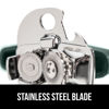Picture of The Original Gorilla Grip Heavy Duty Stainless Steel Smooth Edge Manual Can Opener and Bottle Openers, Soft Handle, Rust Proof Oversized Handheld Turn Knob, Multifunctional Kitchen Tool, Hunter Green