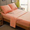 Picture of SONORO KATE Bed Sheet Set Super Soft Microfiber 1800 Thread Count Luxury Egyptian Sheets 16-Inch Deep Pocket，Wrinkle and Hypoallergenic-4 Piece (Coral, Full)