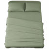 Picture of SONORO KATE Bed Sheet Set Super Soft Microfiber 1800 Thread Count Luxury Egyptian Sheets 16-Inch Deep Pocket，Wrinkle and Hypoallergenic-3 Piece (Sage, Twin)