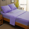 Picture of SONORO KATE Bed Sheet Set Super Soft Microfiber 1800 Thread Count Luxury Egyptian Sheets 16-Inch Deep Pocket，Wrinkle and Hypoallergenic-4 Piece (Lavender, California King)