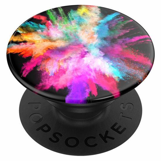Picture of PopSockets: Phone Grip with Expanding Kickstand, Pop Socket for Phone - Color Burst Gloss
