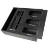 Picture of SpaceAid Bag Storage Organizer for Kitchen Drawer, Bamboo Organizer, Compatible with Gallon, Quart, Sandwich and Snack Variety Size Bag (1 Box 4 Slots), Black
