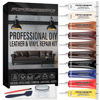 Picture of Leather Repair Kit for Furniture, Sofa, Jacket, Car Seats and Purse. Vinyl Repair Kit. Super Easy Instructions to Match Any Color, Restore Any Material, Bonded, Italian, Pleather, Genuine