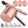Picture of Zulay Kitchen Premium Large 15oz Potato Ricer, Heavy Duty Professional Stainless Steel Potato Masher and Ricer Kitchen Tool, Press and Mash Kitchen Gadget - Rose Gold
