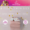 Picture of Franco Collectibles Disney Princess Recycled Bedding 4 Piece Super Soft Reversible Comforter and Sheet Set, Twin, (100% Official Licensed Product)