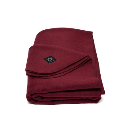 Picture of Arcturus Military Wool Blanket - Warm, Thick, Washable - Great for Outdoors, Camping, Stadium Blanket, Picnics, Travel - Car & Bushcraft Survival Kits, Large 64" x 88" 4.5 lb