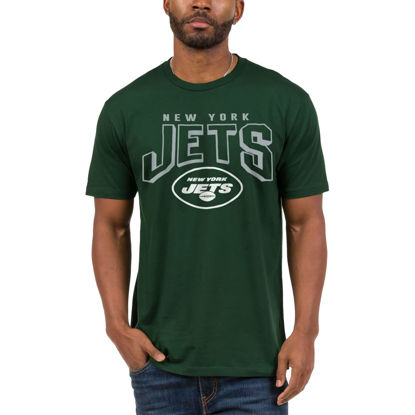 Picture of Junk Food Clothing x NFL - New York Jets - Bold Logo - Unisex Adult Short Sleeve Fan T-Shirt for Men and Women - Size XX-Large