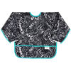 Picture of Bumkins Sleeved Bib for Girl or Boy, Baby and Toddler for 6-24 Mos, Essential Must Have for Eating, Feeding, Baby Led Weaning Supplies, Long Sleeve Mess Saving Food Catcher, Born This Way
