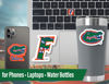 Picture of Florida Gators Stickers (14 Stickers) 2 Large 5" for Car Windows 10 Medium 2.5" for Water Bottles Laptops Phones 2 Mini Keyboard Florida Gators Gift for Men and Women Football Fans (Florida Gators)