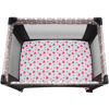 Picture of GUNTAIL Pack and Play Sheets Fitted, 2 Pack Pack n Play Sheets for Graco Pack n Play Mattress, Unisex Playard Sheets for Boys Girls (Love & Pink, 38 X 26 Inch)
