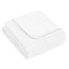 Picture of yescool Kids Weighted Blanket (5 lbs, 36" x 48", White) Cooling Heavy Blanket for Sleeping Perfect for 40-60 lbs, Throw Size Breathable Blanket with Premium Glass Bead, Machine Washable