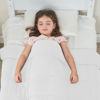 Picture of yescool Kids Weighted Blanket (5 lbs, 36" x 48", White) Cooling Heavy Blanket for Sleeping Perfect for 40-60 lbs, Throw Size Breathable Blanket with Premium Glass Bead, Machine Washable