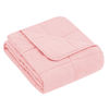 Picture of yescool Kids Weighted Blanket (7 lbs, 41" x 60", Pink) Cooling Heavy Blanket for Sleeping Perfect for 60-90 lbs, Throw Size Breathable Blanket with Premium Glass Bead, Machine Washable