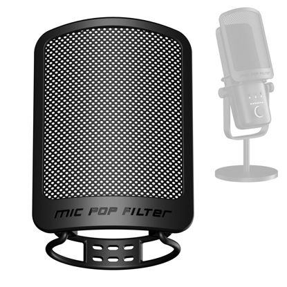 Picture of Pop Filter,AOKEO Pop Filter for Microphone for Vocal Recording,Youtube Videos,Streaming,Compatible with Most Microphones