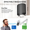 Picture of Pop Filter,AOKEO Pop Filter for Microphone for Vocal Recording,Youtube Videos,Streaming,Compatible with Most Microphones
