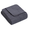 Picture of yescool Kids Weighted Blanket (10 lbs, 41" x 60", Grey) Cooling Heavy Blanket for Sleeping Perfect for 60-90 lbs, Throw Size Breathable Blanket with Premium Glass Bead, Machine Washable