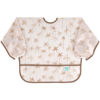 Picture of Bumkins Sleeved Bib for Girl or Boy, Baby and Toddler for 6-24 Mos, Essential Must Have for Eating, Feeding, Baby Led Weaning Supplies, Long Sleeve Mess Saving Food Catcher, Soft Fabric, Palm Trees
