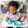 Picture of Bumkins Bibs, Baby and Toddler Bibs, Bibs for Girls and Boys 6-24 Months, Long Sleeve Bib, Baby Bibs for Eating, Lightweight Waterproof Fabric Sleeved Smock (2-Pack)