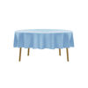Picture of 60 inch Round Tablecloth Washable Polyester Table Cloth Decorative Table Cover for Wedding Party Dining Banquet（60 inch,Blue Mist）