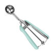Picture of HOMURE H Small Cookie Scoop 1 Tbsp, Size #60 Cookie Dough Scoop, 1 Tablespoon Cookie Scoop for Baking, Mint, Spring-Loaded Scoop, Comfortable Grip
