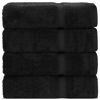 Picture of Chakir Turkish Linens | Hotel & Spa Quality 100% Cotton Premium Turkish Towels | Soft & Absorbent (4-Piece Bath Towels, Black)