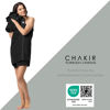 Picture of Chakir Turkish Linens | Hotel & Spa Quality 100% Cotton Premium Turkish Towels | Soft & Absorbent (4-Piece Bath Towels, Black)