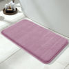 Picture of Yimobra Memory Foam Bath Mat Large Size, 31.5 x 19.8 Inches,Soft and Comfortable, Super Water Absorption, Non-Slip, Thick, Machine Wash, Easier to Dry for Bathroom Floor Rug, Mauve