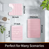 Picture of Yimobra Memory Foam Bath Mat Large Size,24 x 17 Inches, Soft and Comfortable, Super Water Absorption, Non-Slip, Thick, Machine Wash, Easier to Dry for Bathroom Floor Rug,Soft Pink