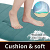 Picture of Yimobra Memory Foam Bath Mat Large Size,31.5 x 19.8 Inches, Soft and Comfortable, Super Water Absorption, Non-Slip, Thick, Machine Wash, Easier to Dry for Bathroom Floor Rug, Eggshell Blue