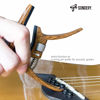 Picture of Sondery Guitar Capo Trigger Tension Adjustable Professional for 6 Strings Acoustic and Electric Guitars Perfect Tone on Any Fret with Guitar Bridge Pin Puller